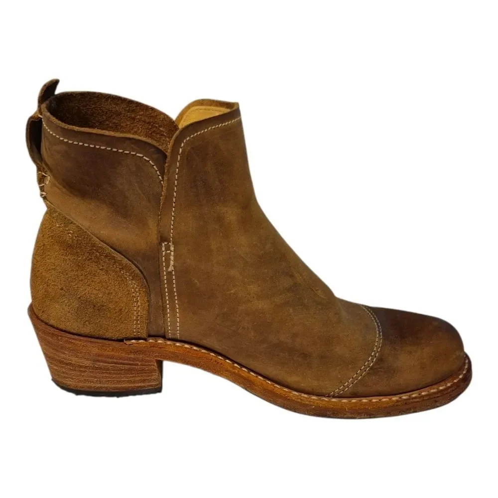 Timberland USA Made Brown Western Style Boot Womens 9 M